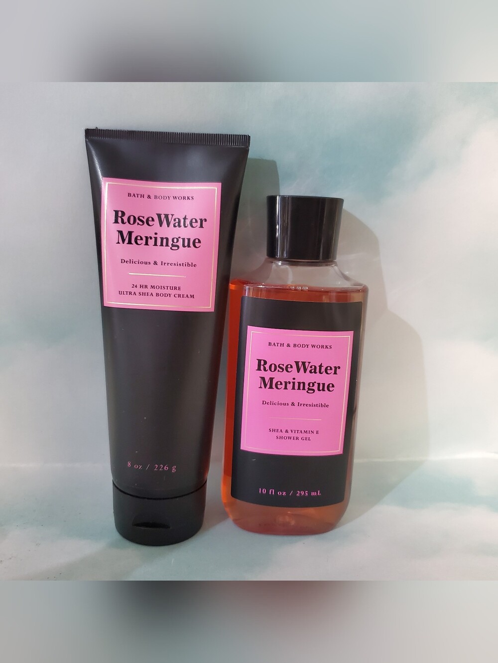 Rose Water Meringue Body Care Set